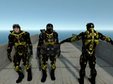 Nanosuit Skin - Yellow & Black