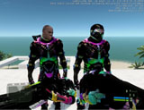 tye dye nano suit