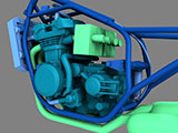 ߥ͡400SE Eliminator400SE 3DCG