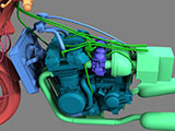 ߥ͡400SE Eliminator400SE 3DCG