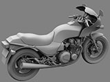 GPz1100 3DCG