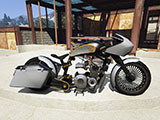 Honda CB750 Bagger [Animated]