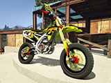 Yamaha YZ450F - Supermoto - Flúor Graphics