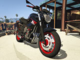 Yamaha XJ6 Blue Racing