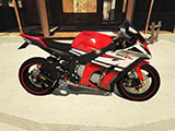 Kawasaki ZX10R Orange White