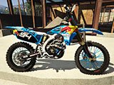 Yamaha YZ250F - RedBull Graphics [Add-On]